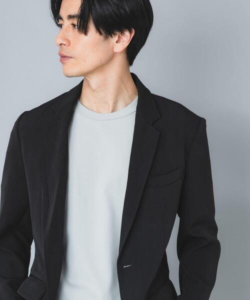 URBAN RESEARCH ROSSO MEN（アーバンリサーチロッソメン）の「『WEB限定』『イージーケア / 防シワ』ハイパフォーマンス快適セットアップ（セットアップ・メンズ・ブラック/チャコールグレー/ネイビー・SMALL/MEDIUM/LARGE/X-LARGE）」の4枚目の写真