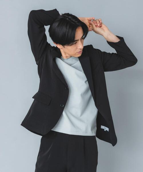 URBAN RESEARCH ROSSO MEN（アーバンリサーチロッソメン）の「『WEB限定』『イージーケア / 防シワ』ハイパフォーマンス快適セットアップ（セットアップ・メンズ・ブラック/チャコールグレー/ネイビー・SMALL/MEDIUM/LARGE/X-LARGE）」の6枚目の写真
