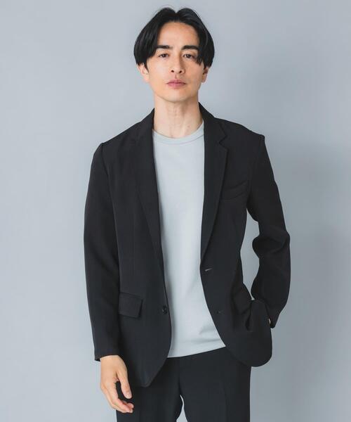 URBAN RESEARCH ROSSO MEN（アーバンリサーチロッソメン）の「『WEB限定』『イージーケア / 防シワ』ハイパフォーマンス快適セットアップ（セットアップ・メンズ・ブラック/チャコールグレー/ネイビー・SMALL/MEDIUM/LARGE/X-LARGE）」の7枚目の写真