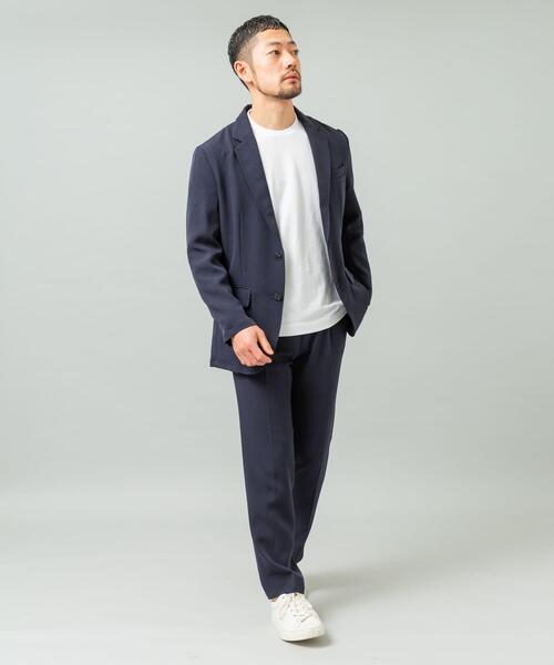 URBAN RESEARCH ROSSO MEN（アーバンリサーチロッソメン）の「『WEB限定』『イージーケア』ハイパフォーマンス快適セットアップ（セットアップ・メンズ・ブラック/チャコールグレー/ネイビー・SMALL/MEDIUM/LARGE/X-LARGE）」の15枚目の写真