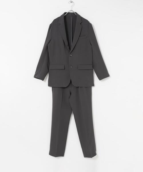 URBAN RESEARCH ROSSO MEN（アーバンリサーチロッソメン）の「『WEB限定』『イージーケア』ハイパフォーマンス快適セットアップ（セットアップ・メンズ・ブラック/チャコールグレー/ネイビー・SMALL/MEDIUM/LARGE/X-LARGE）」の5枚目の写真