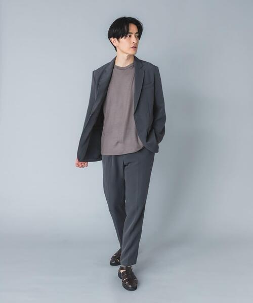 URBAN RESEARCH ROSSO MEN(アーバンリサーチロッソメン)の「『WEB限定』『イージーケア』ハイパフォーマンス快適セットアップ(セットアップ・メンズ・ブラック/チャコールグレー/ネイビー・SMALL/MEDIUM/LARGE/X-LARGE)」の8枚目の写真