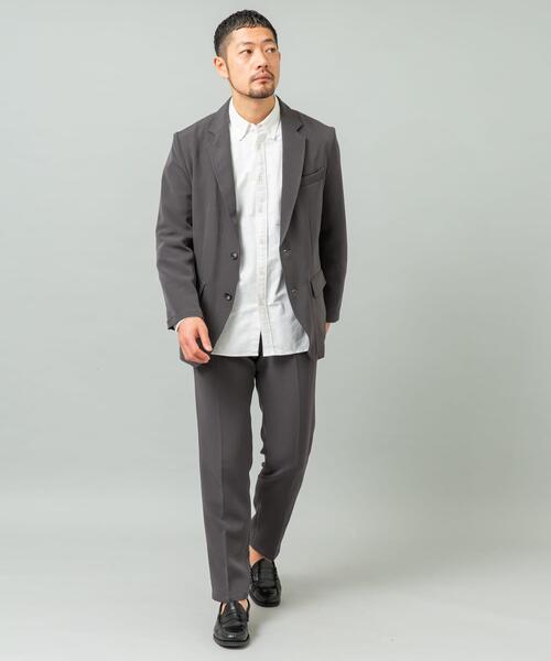 URBAN RESEARCH ROSSO MEN(アーバンリサーチロッソメン)の「『WEB限定』『イージーケア』ハイパフォーマンス快適セットアップ(セットアップ・メンズ・ブラック/チャコールグレー/ネイビー・SMALL/MEDIUM/LARGE/X-LARGE)」の12枚目の写真