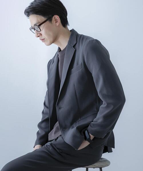 URBAN RESEARCH ROSSO MEN(アーバンリサーチロッソメン)の「『WEB限定』『イージーケア』ハイパフォーマンス快適セットアップ(セットアップ・メンズ・ブラック/チャコールグレー/ネイビー・SMALL/MEDIUM/LARGE/X-LARGE)」の17枚目の写真