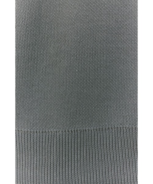 STYLEMIXER（スタイルミキサー）の「レイヤードポロニットトップ（ニット/セーター・レディース・ライトベージュ/ネイビー/グレー・FREE）」の7枚目の写真