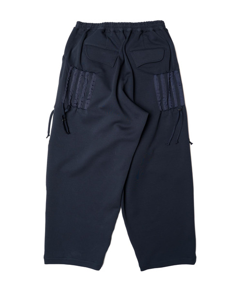 yoshiokubo(ヨシオクボ)の「yoshiokubo ヨシオクボ / CORD LOOPS WIDE PT コードループワイドパンツ / YKS26412(その他パンツ・メンズ・ネイビー・3/2)」の2枚目の写真