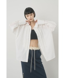Limue（リミュ）の「フロントフリルディテールシャツ（シャツ/ブラウス）」