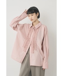 Limue（リミュ）の「フロントフリルディテールシャツ（シャツ/ブラウス）」