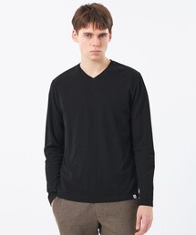 MACKINTOSH PHILOSOPHY（マッキントッシュ フィロソフィー）の「VネックロンT ストレッチミラノリブ（Tシャツ/カットソー）」