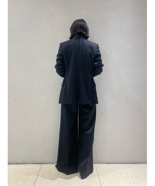 ESTNATION(エストネーション)の「ESTNATION / ドスキン メタルダブルジャケット(テーラードジャケット・レディース・ネイビー/ベージュ・36/38)」の19枚目の写真