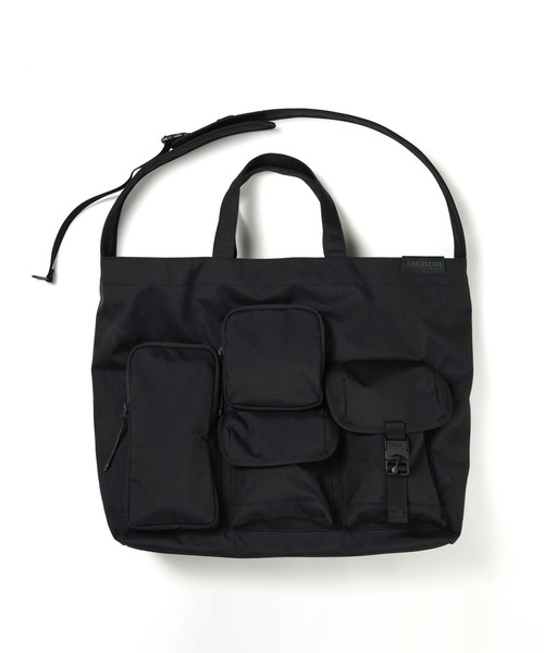 BAICYCLON by Bagjack（バイシクロン バイ バグジャック）の「【BAICYCLON】MULTI POCKETS 2WAY TOTE (LARGE) BCL-67（トートバッグ・メンズ・ブラック・FREE）」の2枚目の写真