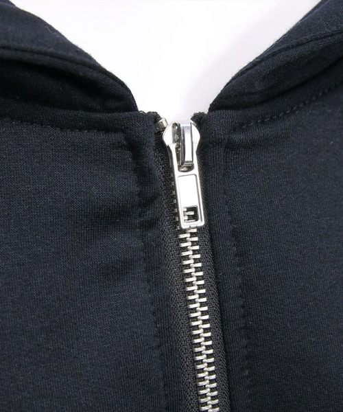 clear（クリア）の「ワンポイントラインストーンパーカー(セット可)[カジュアル 着回し抜群 大人]≪新作≫（パーカー・レディース・ブラック/グレー・F）」の18枚目の写真