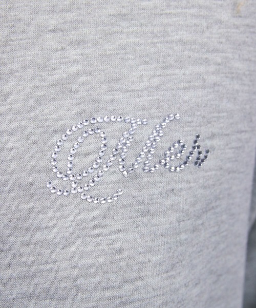 clear（クリア）の「ワンポイントラインストーンパーカー(セット可)[カジュアル 着回し抜群 大人]≪新作≫（パーカー・レディース・ブラック/グレー・F）」の22枚目の写真