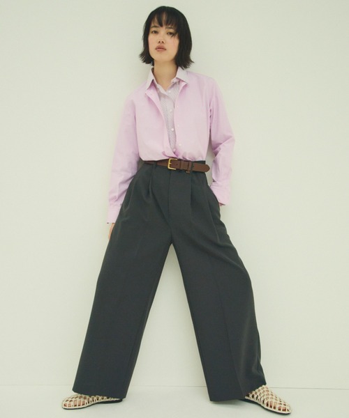 Mila Owen（ミラオーウェン）の「メッシュバレエ（バレエシューズ・レディース・アイボリー/ダークブラウン/レッド・38/37/36）」の22枚目の写真