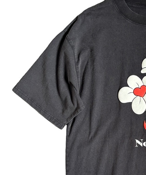 STYLISE（スタイライズ）の「【MATATABI】flower TEE / ブラック [MTTB-T-006]（Tシャツ/カットソー・メンズ・ブラック・M/L）」の9枚目の写真