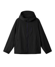 BUTTON SEOUL（ボタンソウル）の「ツーウェイジップアップストレッチウーブンウインドブレーカージャケット（4 COLORS）（ナイロンジャケット）」