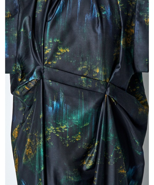 RUMCHE(ラムシェ)の「Corn Graphic Dress / コーングラフィックドレス(ワンピース・レディース・ネイビー・SMALL/MEDIUM)」の11枚目の写真