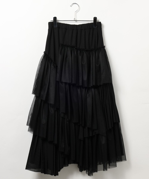 BAYFLOW(ベイフロー)の「【HEREIAM】デコラティブスカート(スカート・レディース・オフホワイト/ブラック・FREE)」の22枚目の写真