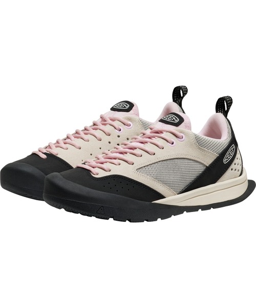 KEEN(キーン)の「JASPER III / ジャスパー スリー / レディース スニーカー(スニーカー・レディース・ホワイト×ピンク・25cm/24.5cm/24cm/23.5cm/26cm/23cm)」の2枚目の写真