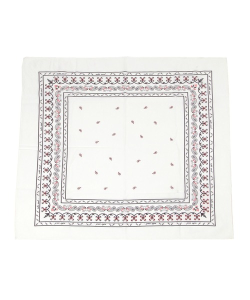 niko and...（ニコアンド）の「オリジナルアソートコットンバンダナ（ストール/ショール・レディース・ネイビー/その他2/その他1/イエロー/レッド/ホワイト・0）」の2枚目の写真