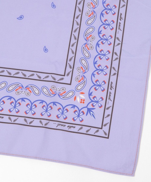 niko and...（ニコアンド）の「オリジナルアソートコットンバンダナ（ストール/ショール・レディース・ネイビー/その他2/その他1/イエロー/レッド/ホワイト・0）」の22枚目の写真