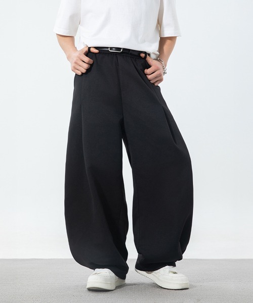 CORPUS TOKYO(コーパス トーキョー)の「バルーンワイドイージーパンツ(その他パンツ・メンズ・アイボリー/ブラック・4/3/2/1)」の9枚目の写真