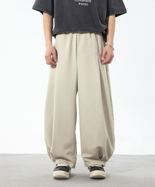 CORPUS TOKYO(コーパス トーキョー)の「バルーンワイドイージーパンツ(その他パンツ・メンズ・アイボリー/ブラック・4/3/2/1)」の10枚目の写真