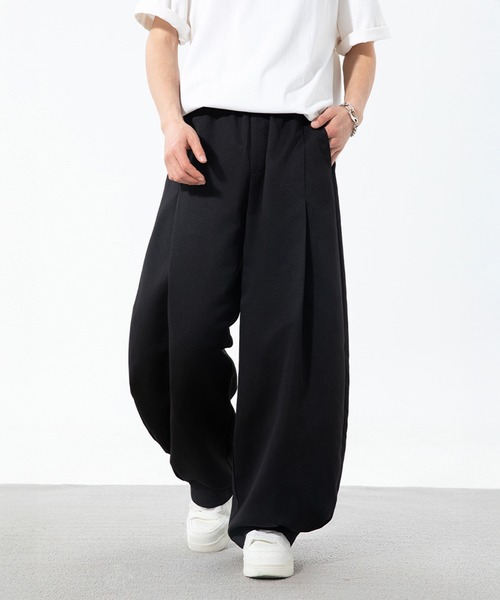 CORPUS TOKYO(コーパス トーキョー)の「バルーンワイドイージーパンツ(その他パンツ・メンズ・アイボリー/ブラック・4/3/2/1)」の8枚目の写真