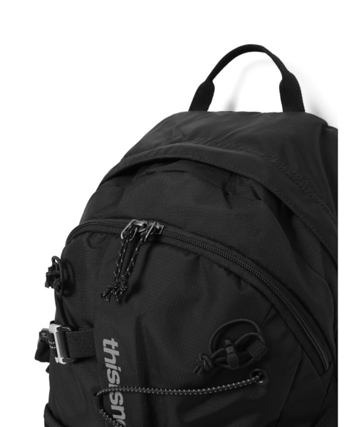 thisisneverthat(ディスイズネバーザット)の「SP-Logo Field Backpack 28(バックパック/リュック・メンズ・ブラック/チャコール・FREE)」の9枚目の写真