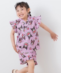 sanrio（サンリオ）の「〈サンリオ〉綿100％ 甚平 上下セット（浴衣）」