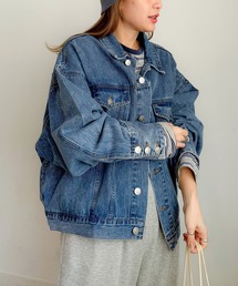 PICHI（ピイチ）の「ルーズデニムジャケット（デニムジャケット）」