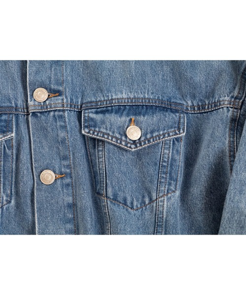 PICHI（ピイチ）の「ルーズデニムジャケット（デニムジャケット・レディース・ブラック/ブルー・FREE）」の20枚目の写真