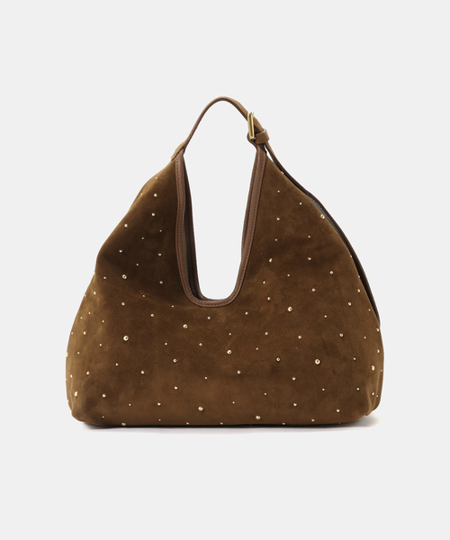 CHRISTIAN VILLA（クリスチャンヴィラ）の「CHRISTIAN VILLA /クリスチャンヴィラ STUDS TRIANGLE BAG（ショルダーバッグ・レディース・キャメル・FREE）」の6枚目の写真