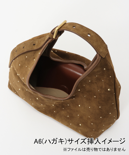 CHRISTIAN VILLA（クリスチャンヴィラ）の「CHRISTIAN VILLA /クリスチャンヴィラ STUDS TRIANGLE BAG（ショルダーバッグ・レディース・キャメル・FREE）」の9枚目の写真