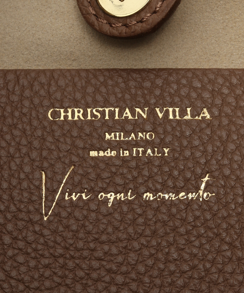 CHRISTIAN VILLA（クリスチャンヴィラ）の「CHRISTIAN VILLA /クリスチャンヴィラ STUDS TRIANGLE BAG（ショルダーバッグ・レディース・キャメル・FREE）」の15枚目の写真