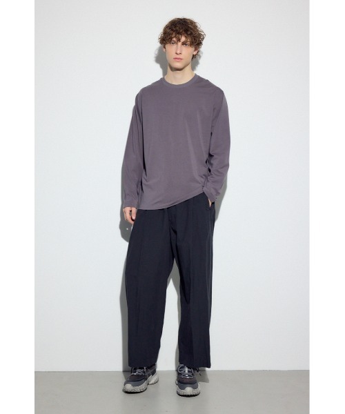 AZUL by moussy(アズールバイマウジー)の「パラシュートパンツ(スラックス・メンズ・ブラック/カーキ/ベージュ・MEDIUM/LARGE)」の6枚目の写真