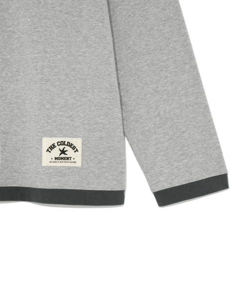 THECOLDESTMOMENT(ザコールデストモーメント)の「TCM msr henley neck long sleeve (grey)(Tシャツ/カットソー・レディース・その他・MEDIUM/LARGE)」の5枚目の写真