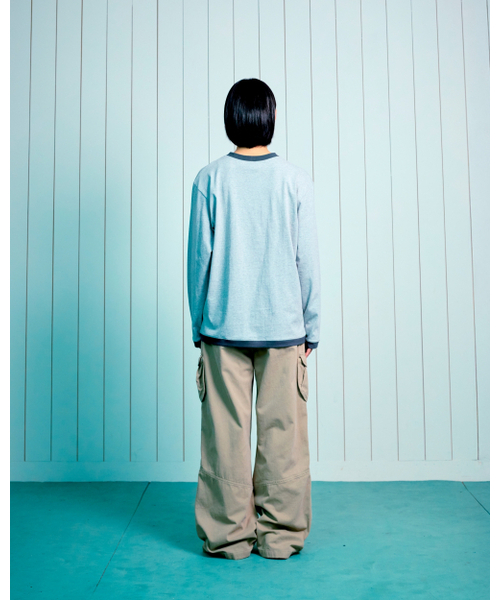 THECOLDESTMOMENT(ザコールデストモーメント)の「TCM msr henley neck long sleeve (grey)(Tシャツ/カットソー・レディース・その他・MEDIUM/LARGE)」の8枚目の写真