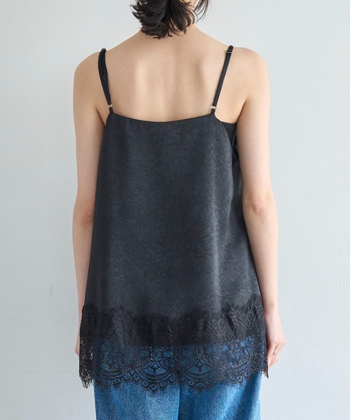meilmada（メイルマダ）の「レースサテンキャミソール（キャミソール・レディース・ブラック/アイボリー・FREE）」の20枚目の写真