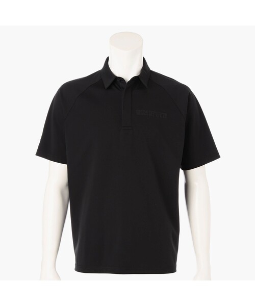 BRIEFING(ブリーフィング)の「【BRIEFING GOLF/ブリーフィングゴルフ】MEN’S STITCHED 3D LOGO SHIRT (リラックスフィット)(ゴルフグッズ・メンズ・グレー/ネイビー/ホワイト/ブラック・L/M/S)」の2枚目の写真
