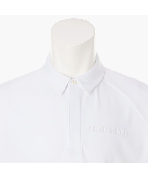 BRIEFING(ブリーフィング)の「【BRIEFING GOLF/ブリーフィングゴルフ】MEN’S STITCHED 3D LOGO SHIRT (リラックスフィット)(ゴルフグッズ・メンズ・グレー/ネイビー/ホワイト/ブラック・L/M/S)」の6枚目の写真