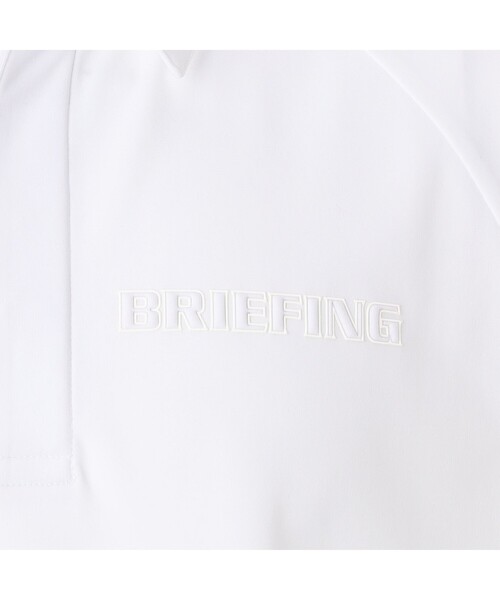 BRIEFING(ブリーフィング)の「【BRIEFING GOLF/ブリーフィングゴルフ】MEN’S STITCHED 3D LOGO SHIRT (リラックスフィット)(ゴルフグッズ・メンズ・グレー/ネイビー/ホワイト/ブラック・L/M/S)」の8枚目の写真