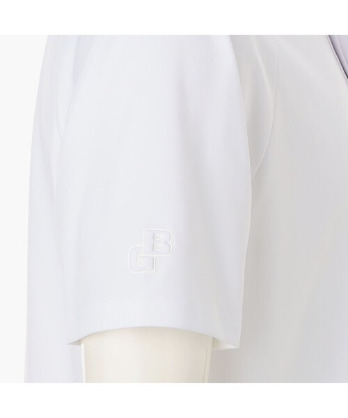 BRIEFING(ブリーフィング)の「【BRIEFING GOLF/ブリーフィングゴルフ】MEN’S STITCHED 3D LOGO SHIRT (リラックスフィット)(ゴルフグッズ・メンズ・グレー/ネイビー/ホワイト/ブラック・L/M/S)」の10枚目の写真