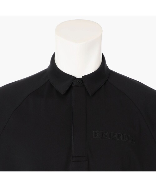 BRIEFING(ブリーフィング)の「【BRIEFING GOLF/ブリーフィングゴルフ】MEN’S STITCHED 3D LOGO SHIRT (リラックスフィット)(ゴルフグッズ・メンズ・グレー/ネイビー/ホワイト/ブラック・L/M/S)」の14枚目の写真