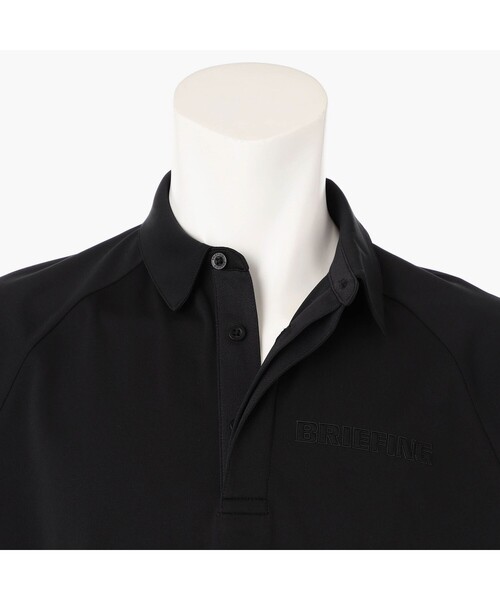 BRIEFING(ブリーフィング)の「【BRIEFING GOLF/ブリーフィングゴルフ】MEN’S STITCHED 3D LOGO SHIRT (リラックスフィット)(ゴルフグッズ・メンズ・グレー/ネイビー/ホワイト/ブラック・L/M/S)」の15枚目の写真