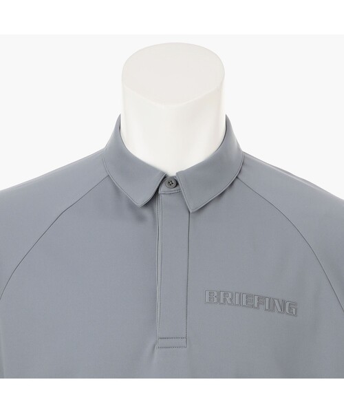 BRIEFING(ブリーフィング)の「【BRIEFING GOLF/ブリーフィングゴルフ】MEN’S STITCHED 3D LOGO SHIRT (リラックスフィット)(ゴルフグッズ・メンズ・グレー/ネイビー/ホワイト/ブラック・L/M/S)」の22枚目の写真