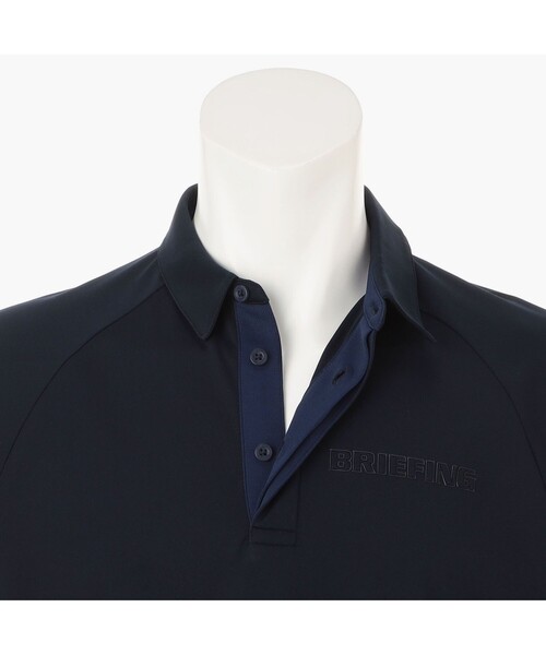 BRIEFING(ブリーフィング)の「【BRIEFING GOLF/ブリーフィングゴルフ】MEN’S STITCHED 3D LOGO SHIRT (リラックスフィット)(Tシャツ/カットソー・メンズ・グレー/ネイビー/ホワイト/ブラック・L/M/S)」の11枚目の写真