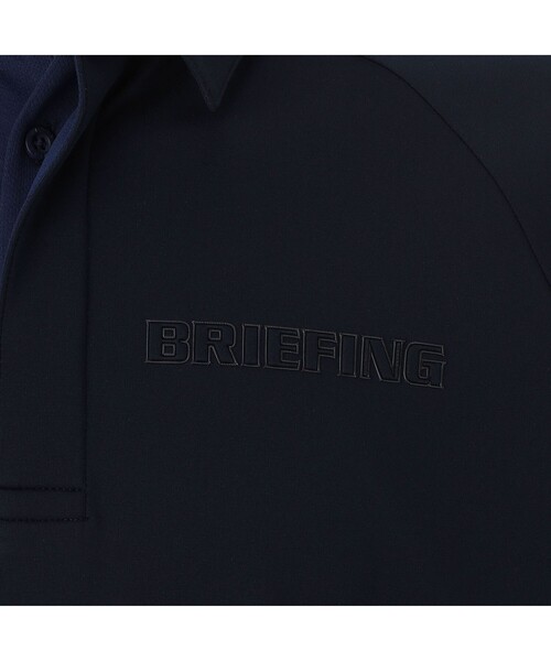 BRIEFING(ブリーフィング)の「【BRIEFING GOLF/ブリーフィングゴルフ】MEN’S STITCHED 3D LOGO SHIRT (リラックスフィット)(Tシャツ/カットソー・メンズ・グレー/ネイビー/ホワイト/ブラック・L/M/S)」の12枚目の写真