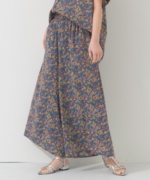 OMNES | コットンボイルギャザーワイドパンツ(その他パンツ)