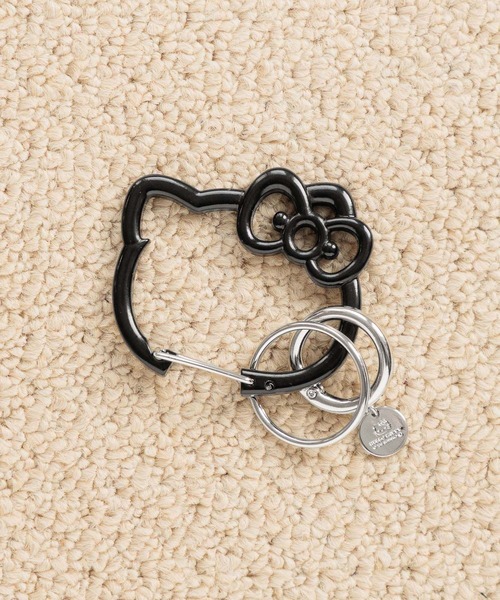 Me%(ミィパーセント)の「【HELLO KITTY】メタルカラビナ 633294(キーホルダー・レディース・シルバー/ゴールド/ブラック・FREE)」の2枚目の写真